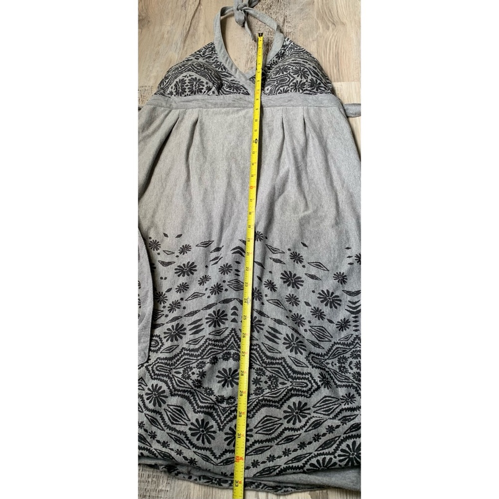 Athleta : grey Balsa burnout halter dress - Picture 10 of 12